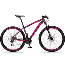 Bicicleta Aro 29 Dropp Z3 H Alumínio Câmbio Shimano 24v Freio A Disco Hidráulico 17 Preto+rosa Bicicleta Aro 29 Dropp Z3 H Alumínio Câmbio Shimano 24v Freio A Disco Hidráulico 17 Preto+rosa