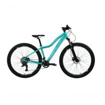 Bicicleta Aro 29 Feminina Absolute Hera 2x9 Freios Hidráulicos Garfo Com Trava Alumínio - Verde Tam,17