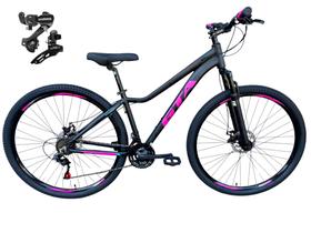 Bicicleta Aro 29 Feminina Gta Start Alumínio Mtb 21v Câmbios Shimano Freio a Disco Bicicleta Aro 29 Feminina Gta Start Alumínio Mtb 21v Câmbios Shimano Freio a Disco