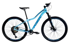 Bicicleta Aro 29 Feminina Ksx Sd7 12v Garfo com Trava K7 11/50 Freios Hidráulicos Kit 1x12 Azul