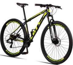 Bicicleta Aro 29 GT Sprint MX7 24V index Freio Disco Alumínio Suspensão Aero MTB