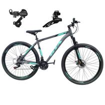 Bicicleta Aro 29 Gta Aluminio Mtb 24 Velocidades Freio Disco Mecanico Cambios Dianteiro Traseiro