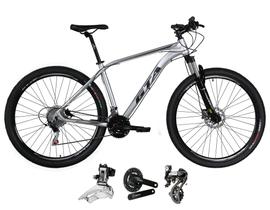 Bicicleta aro 29 Gta Insane Shimano Altus 24V Freio a Disco Hidráulico Garfo com Trava - Prata