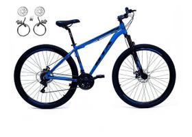 Bicicleta Aro 29 Gta Nx11 Alumínio 21v Freio a Disco Hidráulico Garfo Com Suspensão - Azul