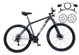 Bicicleta Aro 29 Gta Start 21v Freio a Disco Hidráulico Alumínio Garfo Suspensão Bicicleta Aro 29 Gta Start 21v Freio a Disco Hidráulico Alumínio Garfo Suspensão