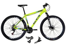 Bicicleta Aro 29 Gta Start Alumínio 21v Câmbios Shimano Freio a Disco - Amarelo