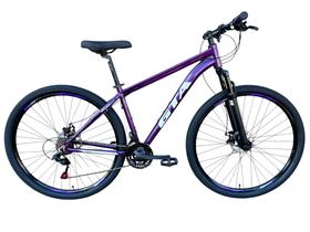 Bicicleta Aro 29 Gta Start Aluminio Mtb 21v Freio a Disco Garfo Suspensão. Roxo
