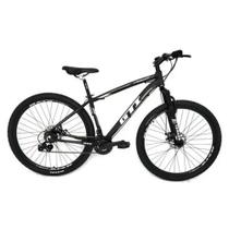 Bicicleta Aro 29 Gti 21marchas Freio A Disco Preta/Azul