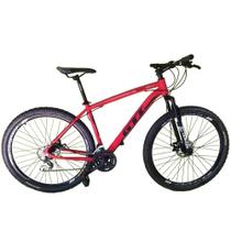 Bicicleta Aro 29 Gti Roma 21v Freio a Disco Vermelho Tam. 19 Bicicleta Aro 29 Gti Roma 21v Freio a Disco Vermelho Tam. 19