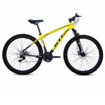Bicicleta Aro 29 Gti Roma Mtb 24 Velocidades Alumínio Disco Mecânico Indexado Urbano