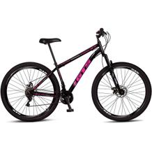 Bicicleta Aro 29 Gts ZT Aço Carbono 21 Marchas Freio a Disco e Suspensão