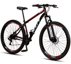 Bicicleta Aro 29 KGT Shift Aço Carbono 21 marchas Freios a Disco Suspensão Diant Bicicleta Aro 29 KGT Shift Aço Carbono 21 marchas Freios a Disco Suspensão Diant
