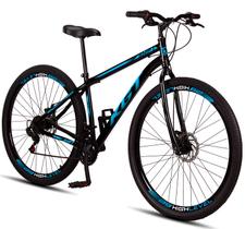 Bicicleta Aro 29 KGT Shift Aço Carbono Freios A Disco 21 Marchas