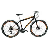 Bicicleta Aro 29 Kls Sport Gold Ezfire Câmbios Shimano Freio Disco Mtb 21 Marchas
