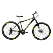 Bicicleta Aro 29 Kls Sport Gold Ezfire Câmbios Shimano Freio Disco Mtb Com Suspensão 21 Marchas