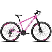 Bicicleta aro 29 KOG 21 Velocidades Freio a Disco Rosa