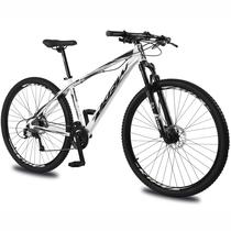Bicicleta aro 29 KRW Alumínio 24 Vel Shimano Altus Freio Hidráulico Suspensão C/ Trava de ombro KR11