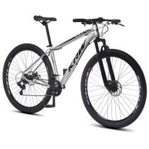 Bicicleta aro 29 KRW Alumínio 24 Velocidades Marchas Freio a Disco Suspensão dianteira MountainBikeX32