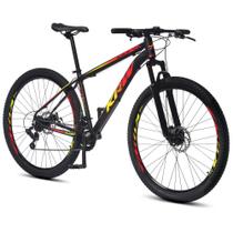 Bicicleta aro 29 KRW Alumínio 24 Velocidades Marchas Freio a Disco Suspensão dianteira Mountain Bike X32