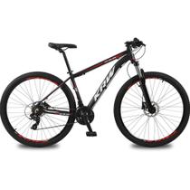 Bicicleta Aro 29 KRW Alumínio 27 Vel Shimano Acera Freio Hidráulico com Trava S30