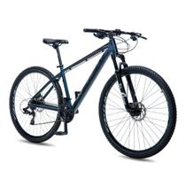 Bicicleta Aro 29 KRW Alumínio Shimano TZ 21 Velocidades Freio a Disco Suspensão Mountain Bike KR7 Bicicleta Aro 29 KRW Alumínio Shimano TZ 21 Velocidades Freio a Disco Suspensão Mountain Bike KR7