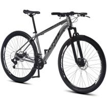 Bicicleta Aro 29 KRW Alumínio Shimano TZ 21 Velocidades Marchas Freio a Disco Suspensão dianteira Mountain Bike SH21