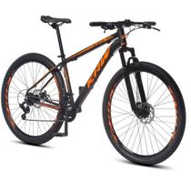 Bicicleta Aro 29 KRW Alumínio Shimano TZ 21 Velocidades Marchas Freio a Disco Suspensão Mountain Bike S21