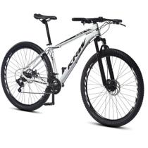 Bicicleta Aro 29 KRW Alumínio Shimano TZ 21 Velocidades Marchas Freio a Disco Suspensão MountainBikeS21