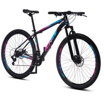 Bicicleta Aro 29 KRW Alumínio Shimano TZ 24 Vel Freio a Disco Ltx S40