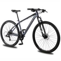Bicicleta Aro 29 KRW Alumínio Shimano TZ 24 Velocidades Freio Hidráulico Suspensão Mountain Bike KR8 Bicicleta Aro 29 KRW Alumínio Shimano TZ 24 Velocidades Freio Hidráulico Suspensão Mountain Bike KR8