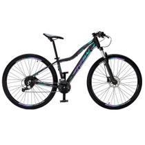 Bicicleta Aro 29 KRW Destiny Alumínio Shimano Altus 24 Vel Hidráulico e Cassete SX22