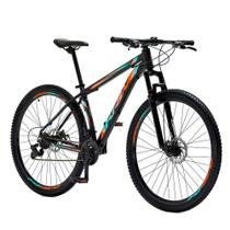 Bicicleta Aro 29 KRW Spotlight Alumínio Shimano TZ 24 Vel Freio a Disco SX1
