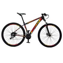 Bicicleta Aro 29 KRW Spotlight Alumínio Shimano TZ 24 Vel Freio Hidráulico SX5