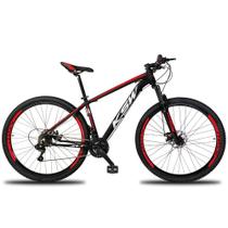 Bicicleta Aro 29 Ksw 21 Marchas Freios a Disco c/Trava e K7