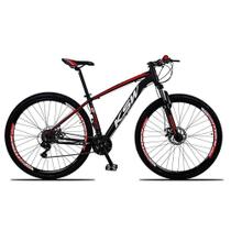 Bicicleta Aro 29 Ksw 24 Marchas Freio Hidraulico, Trava e K7