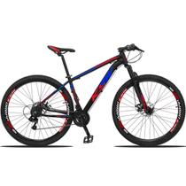 Bicicleta Aro 29 Ksw 24 Marchas Freios a Disco, K7 e Suspensão