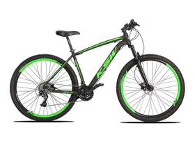 Bicicleta Aro 29 KSW 27V F. Hidráulico Shimano + K7 + Trava