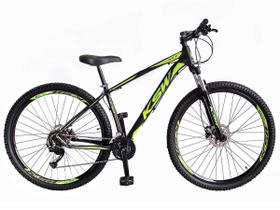 Bicicleta Aro 29 KSW 27V F. Hidráulico Shimano + K7 + Trava