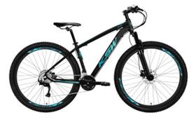 Bicicleta Aro 29 Ksw Alumínio 24v Cambios Shimano Freios a Disco e Suspensão