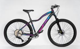 Bicicleta Aro 29 Ksw Mwza 12v Feminina K7 11x50 Kit 1x12v Pedivela Single Freio a Disco Mecânico
