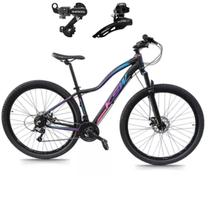 Bicicleta Aro 29 KSW MWZA Feminina Alumínio 21 Velocidades C/ Câmbios SHIMANO