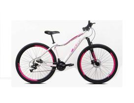Bicicleta Aro 29 KSW Mwza Feminina Alumínio 24v Freio a Disco Suspensão Dianteira Mountain Bike