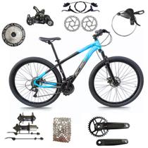 Bicicleta Aro 29 Ksw Xlt 100 Aluminio 12 Velocidades Freio Disco Hidraulico Mtb Unissex