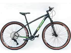 Bicicleta Aro 29 Ksw XLT 12v Alumínio K7 11x50 Kit 1x12v Pedivela Single Freio a Disco Mecânico