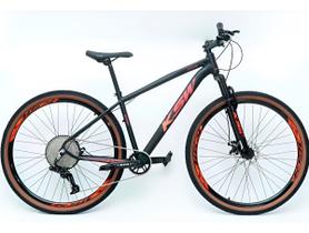 Bicicleta Aro 29 Ksw XLT 12v Alumínio K7 11x50 Kit 1x12v Pedivela Single Freio a Disco Mecânico
