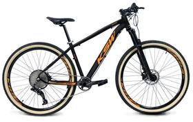 Bicicleta Aro 29 Ksw Xlt 12v Garfo com Trava K7 11/50 Freios Hidráulicos Kit 1x12 - Preto/Laranja Bicicleta Aro 29 Ksw Xlt 12v Garfo com Trava K7 11/50 Freios Hidráulicos Kit 1x12 - Preto/Laranja