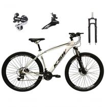 Bicicleta Aro 29 Ksw Xlt 24v Câmbio Shimano Acera K7 Garfo Trava Freio A Disco - Branco Tam.17 Bicicleta Aro 29 Ksw Xlt 24v Câmbio Shimano Acera K7 Garfo Trava Freio A Disco - Branco Tam.17
