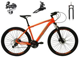 Bicicleta Aro 29 Ksw Xlt 24v Câmbio Shimano Acera K7 Garfo Trava Freio a Disco - Laranja Bicicleta Aro 29 Ksw Xlt 24v Câmbio Shimano Acera K7 Garfo Trava Freio a Disco - Laranja