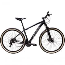Bicicleta Aro 29 Ksw Xlt 24v Freio A Disco Suspensão Mountain Bike Alumínio - Preto-prata Tam.15 Bicicleta Aro 29 Ksw Xlt 24v Freio A Disco Suspensão Mountain Bike Alumínio - Preto-prata Tam.15
