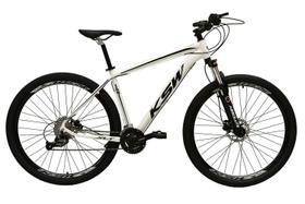 Bicicleta aro 29 Ksw Xlt 27v Câmbios Shimano Altus Freios Hidráulicos Branca Tam. 19